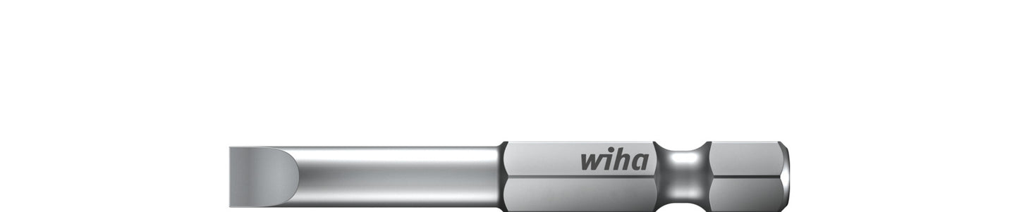 Wiha 7040005030070 punta professionale 70 mm testa a taglio 1 4 e6.3 3.0 mm - 33962