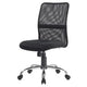 Silla de oficina ness niceday cromo negro, malla