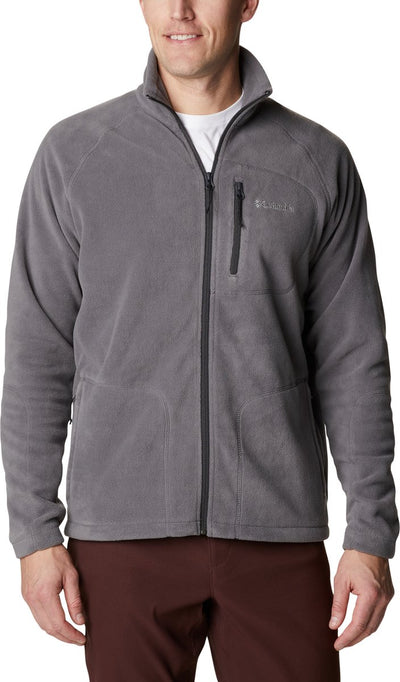 Giacca Columbia fast trek ii - gilet in pile uomo adulto - chiusura e tasche con cerniera - gilet da esterno - grigio - taglia xxl