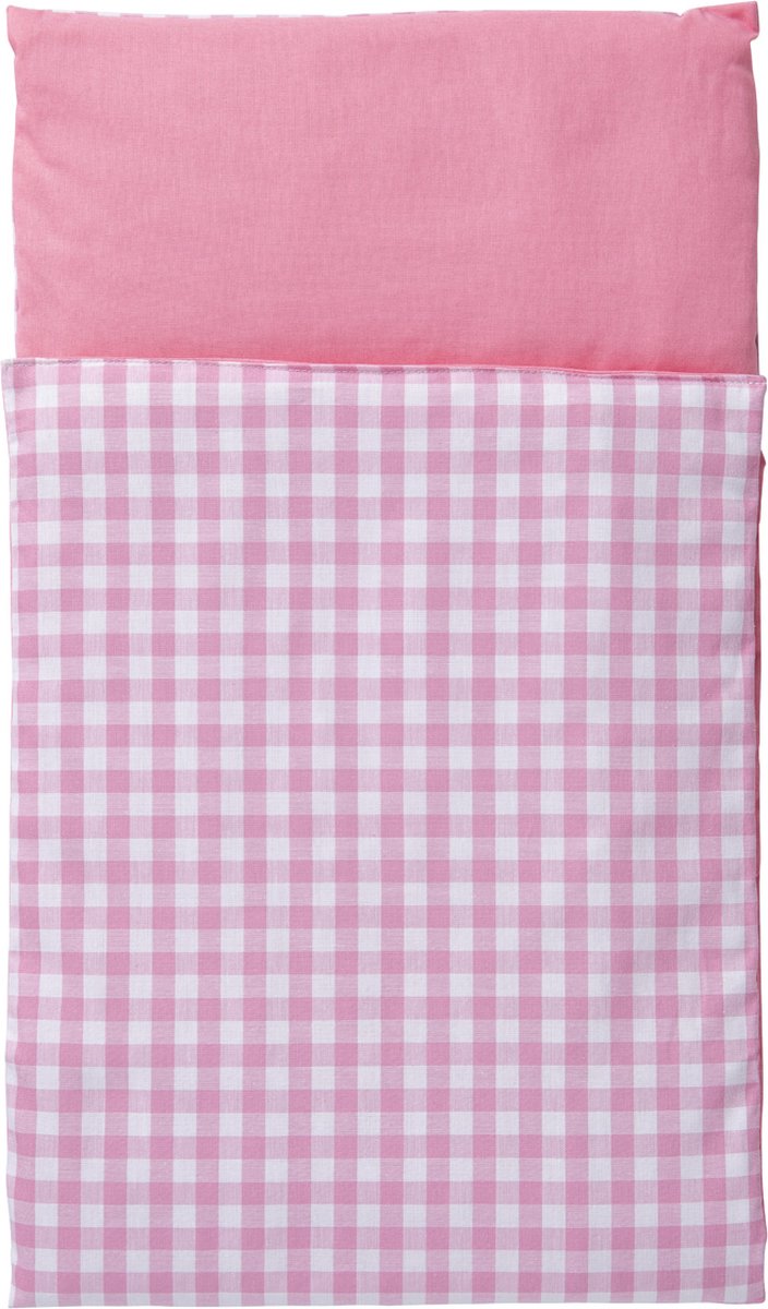 Van Dijk Toys - Copriletto - Copriletto rosa a quadri