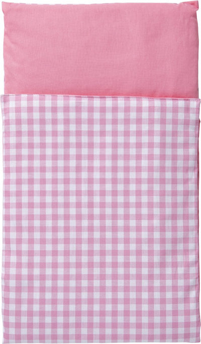 Van Dijk Toys - Copriletto - Copriletto rosa a quadri