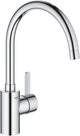 Miscelatore cucina Grohe via cosmopolitan - bocca alta - girevole 150° - cromo