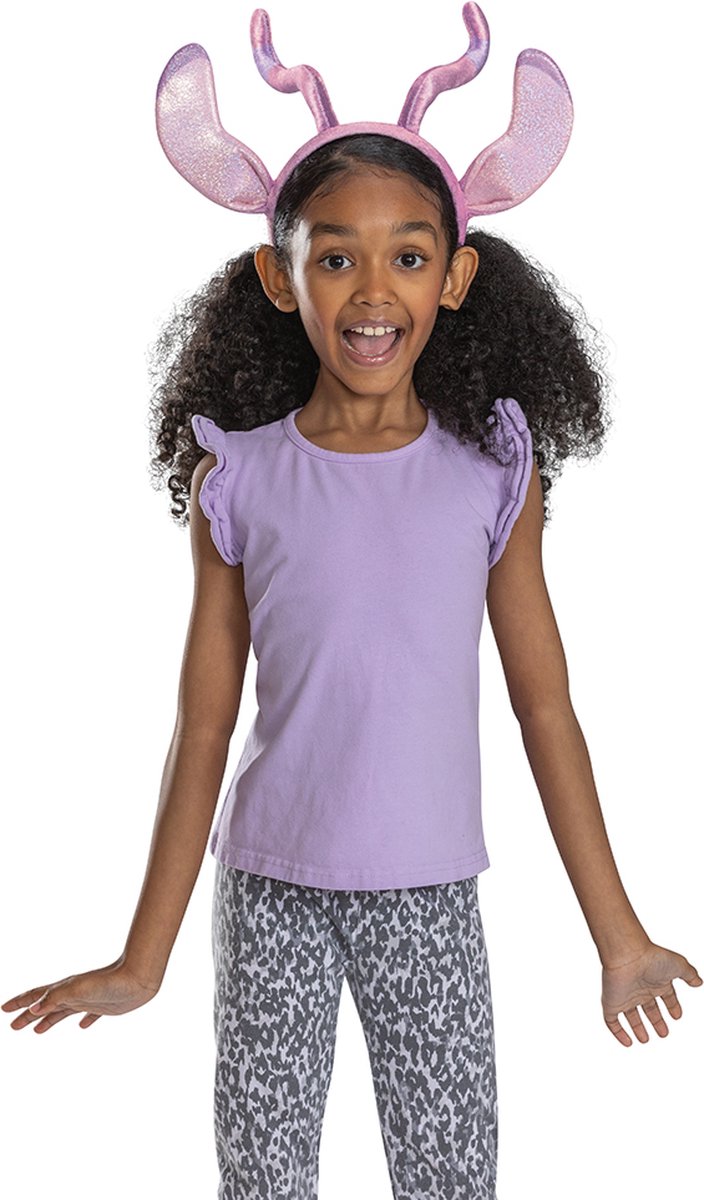 Disfraz disney - punto lilo, diadema angel, talla unica, infantil