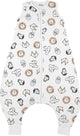 Meyco bebé animal bebé invierno dormir mono mono - multicolor - 80cm - 2.0 tog