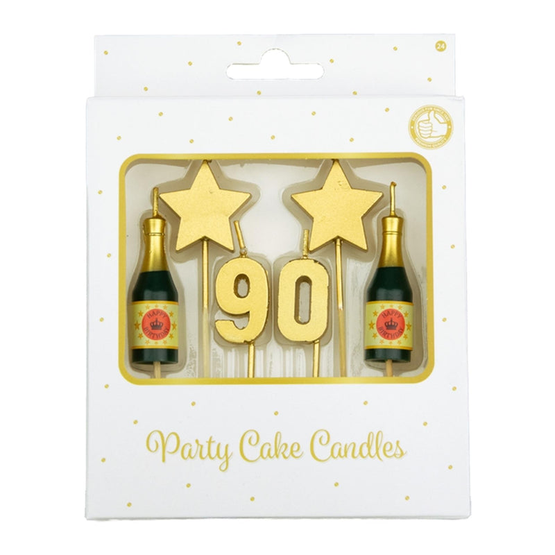Candeline per torta Paperdreams - 90 anni