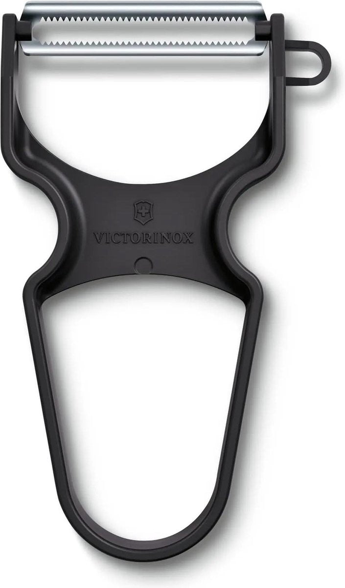 Pelapatate rapido Victorinox - nero - seghettato