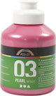 Pintura acrílica A-color metalizada, metalizada, rojo claro, 500 ml 1 botella