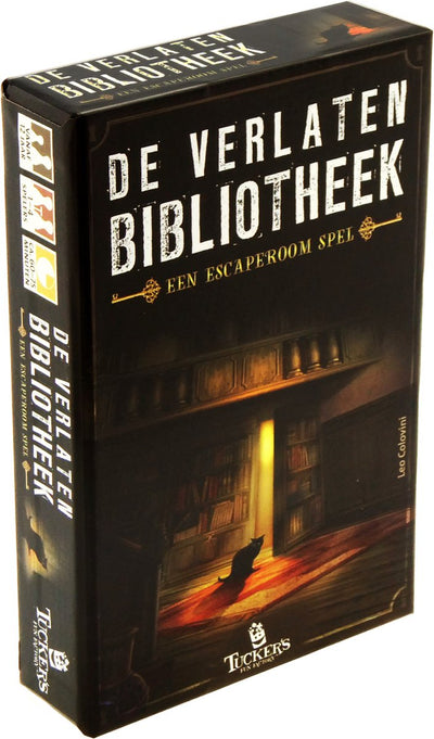 La fabbrica divertente di Tucker, la biblioteca abbandonata: gioco di fuga rompicapo non distruttivo