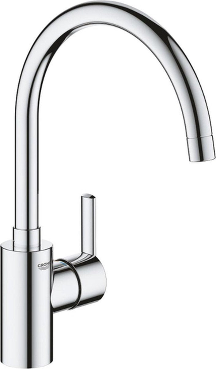 Rubinetto cucina Grohe Feel - bocca alta - flessibile escursione 0° 150° - cromo