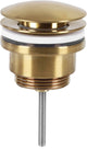 Tappo di scarico dal design diverso, oro opaco
