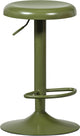 Woood isaac barkruk - metaal - warm groen - 81x39x39