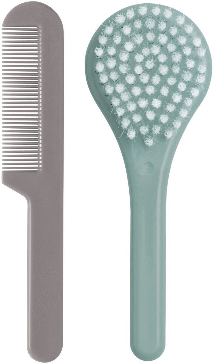 Spazzola pettine Luma in nylon blu ghiaccio