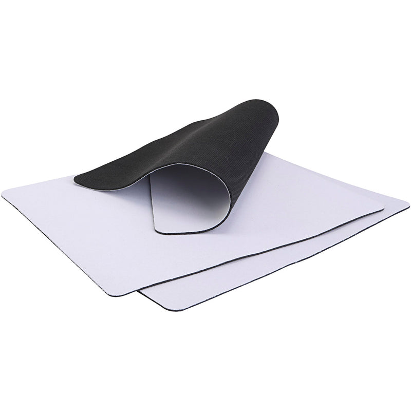 Almohadilla de ratón, dim 20x24 cm, blanco, 12 piezas 1 caja