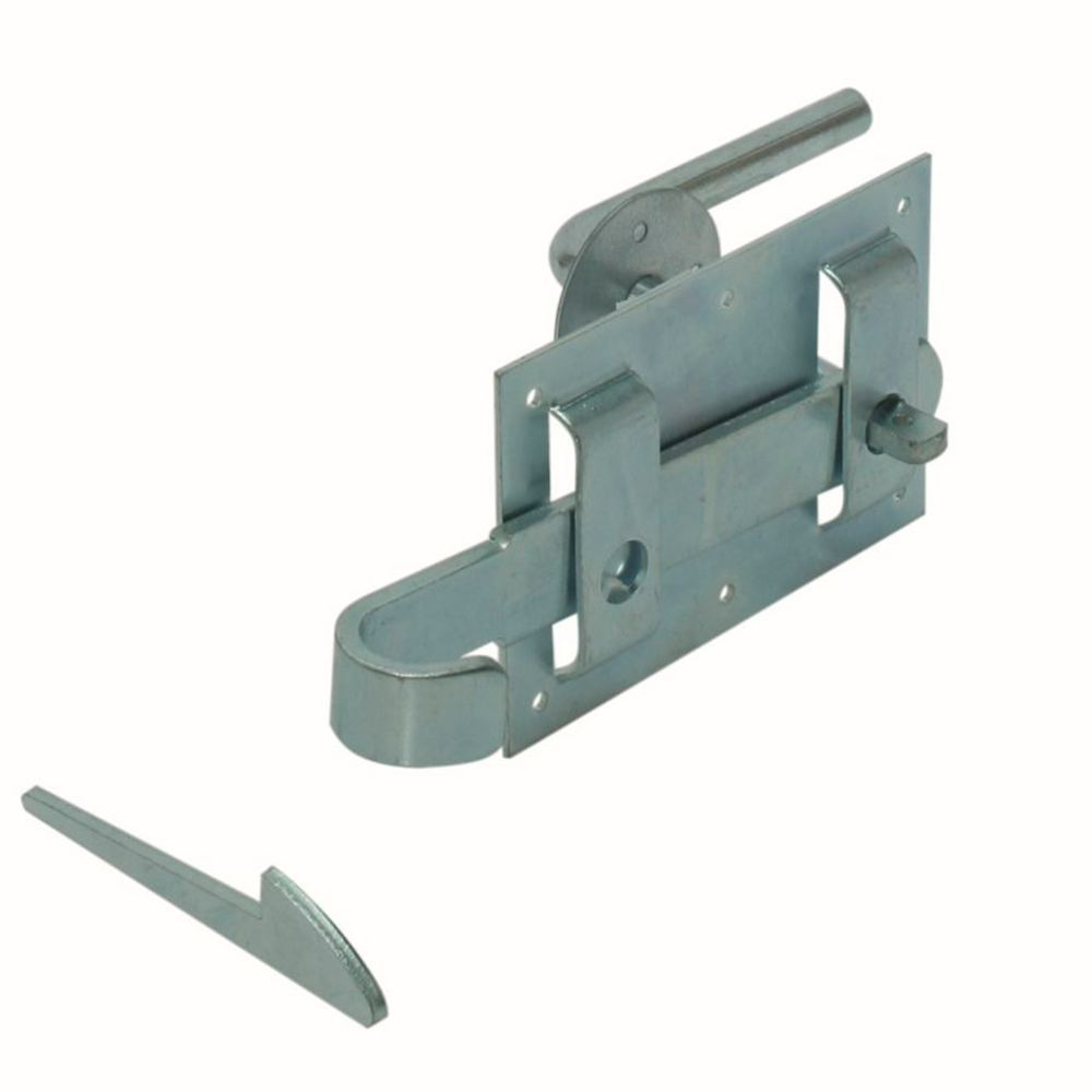 Set chiavistello Gb con etichetta zincata per imballaggio in pelle a vite | 1 pezzo - 17270610