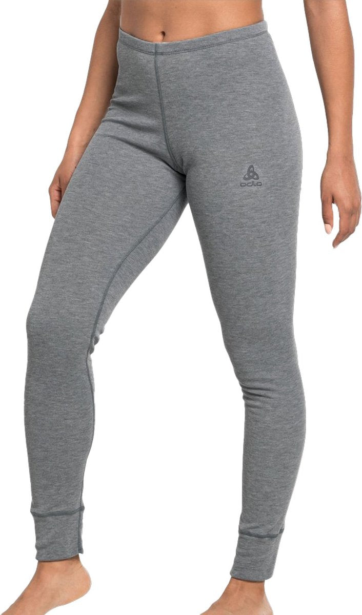 Odlo active warm pantalones térmicos largos para mujer - gris - talla XL