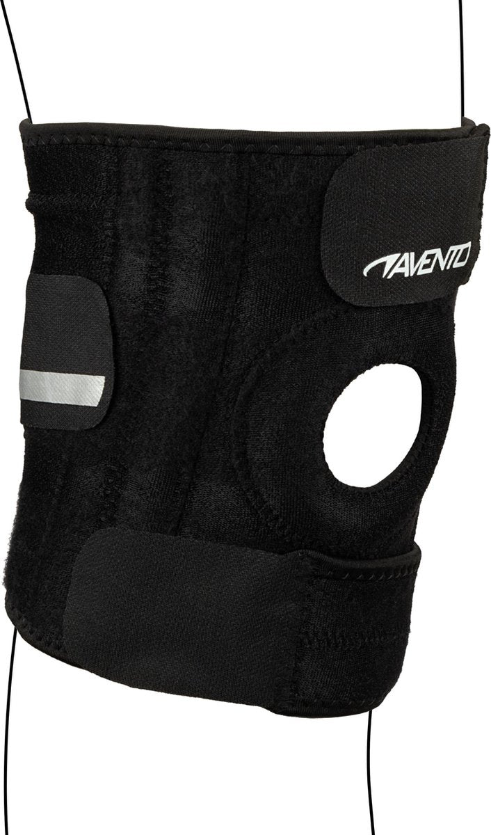 Avento knie bandage - verstelbaar - one size - neopreen - compressie