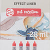 Creazione artistica talens Effektliner Set 4x28ml Specialteparel