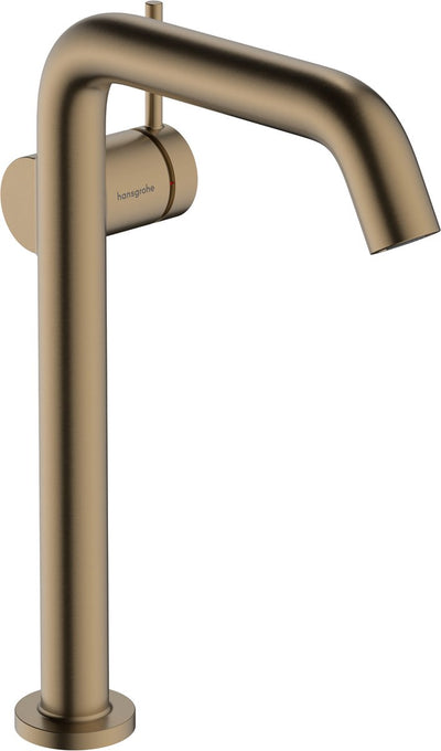Hansgrohe tecturis s - rubinetto per lavabo - funzionamento monocomando - cool start a risparmio energetico - con tappo di scarico - dimensione 240 mm - bronzo spazzolato