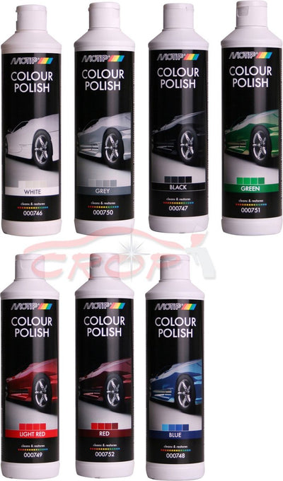 Motip 1051501 - colore smalto nero flacone 500 ml | 1 pz