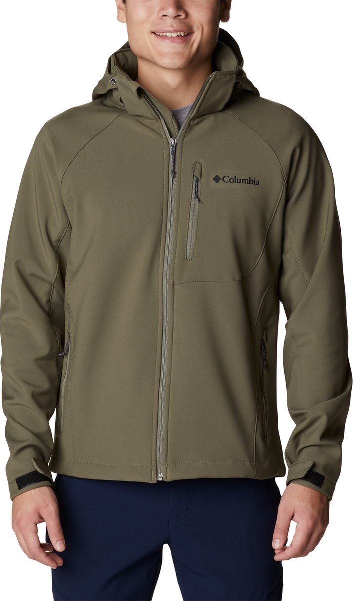 Columbia cascade ridge™ iii softshell men's outdoorjas - stone green - maat xxl