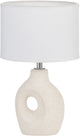 Pauleen led-tafellamp pure crush e14 max. 20w wit, beige