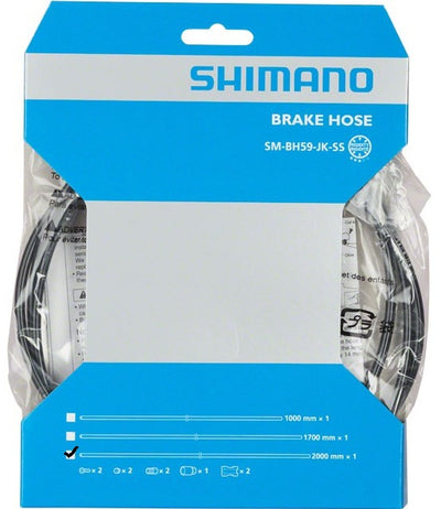 Brake a disco per tubo del freno Shimano SM-BH59 2000mm nero