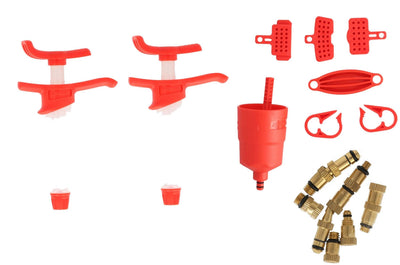 Set di sfiato bordo Lusso freno a disco con set di adattatori in metallo