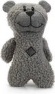 Beeztees peluche per cani Boris - con cigolio - giocattolo per cani - grigio - 23x15x8 cm