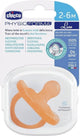 Chicco fopspeen physioforma luxe siliconen oranje 2-6m