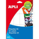 Etichette alpi 581876 bianche 120 pezzi