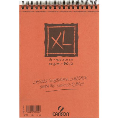 Spiraalblok canson 787220 a5 blanco rood