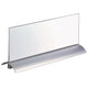Placa de mesa de lujo duradera 8203 aluminio acrílico 105x297mm