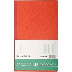Quaderno in lingua francese exacompta 80 fogli nero
