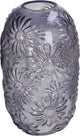 Vaso collezione HD in vetro viola 19x19x33,5cm