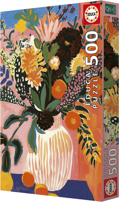 Educa - puzzle - boho flower - 500 piezas - rompecabezas.