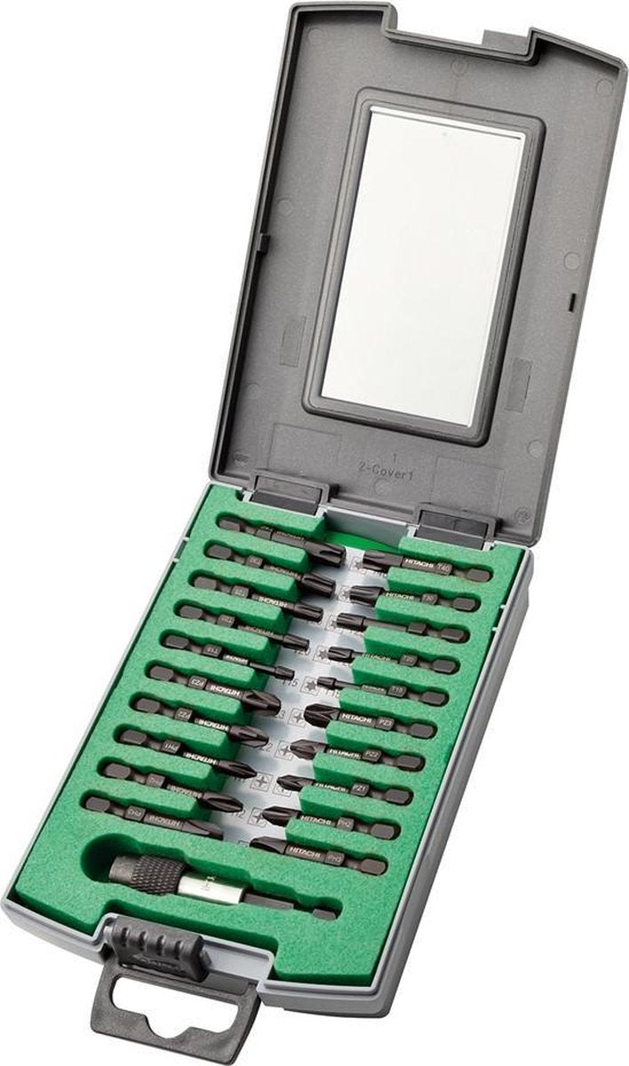 Hikoki 751190 Set di punte da 21 pezzi in cassetta