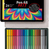 Stabilo Pen 68 en caja de metal, 20kl.