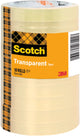 Nastro adesivo Scotch 508 15mmx66m trasparente 10 rotoli
