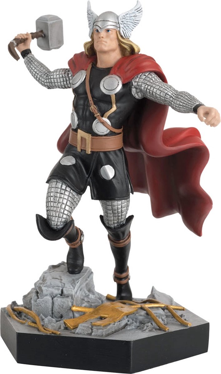 Marvel eaglemoss publications ltd. thor statue figure thor 14 cm vs. collection statue 1 16 multicolours