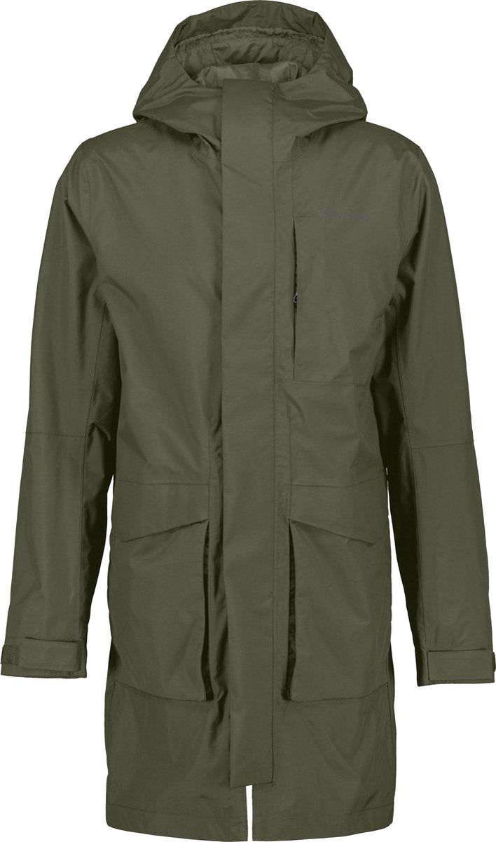 Giacca outdoor da uomo Didriksons andreas usx park 2 - verde intenso