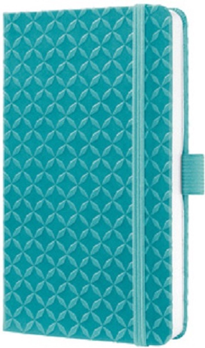 Sigel - quaderno - jolie flair - a5 - copertina rigida - 174 pagine - riga - carta da 80 grammi - verde acqua - si-jn103