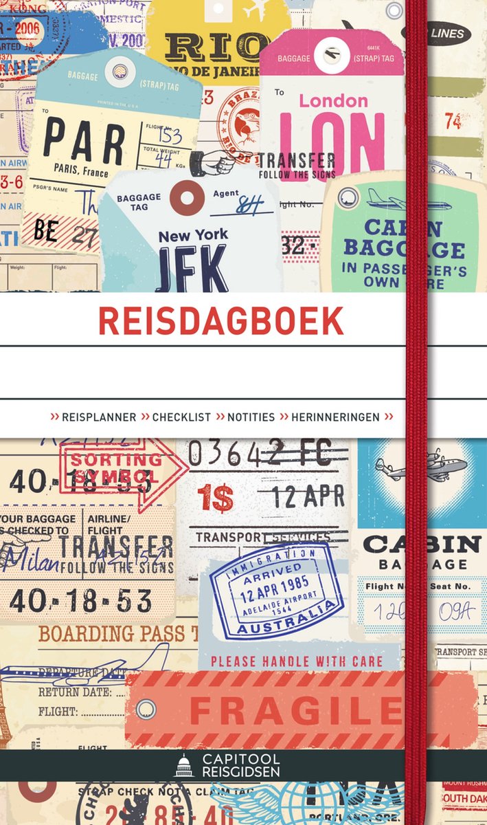 Merkloos sans marque capitool reisgidsen - capitool reisdagboek