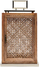 Lanterna Riviera maison, lanterna, portacandele 0, per interni - lanterna rm java - marrone - rattan, legno