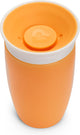 Bicchiere Munchkin Miracle Anti-Perdite a 360° - Bicchiere con beccuccio - Bicchiere da pratica per neonati e bambini - 296ml - Arancione