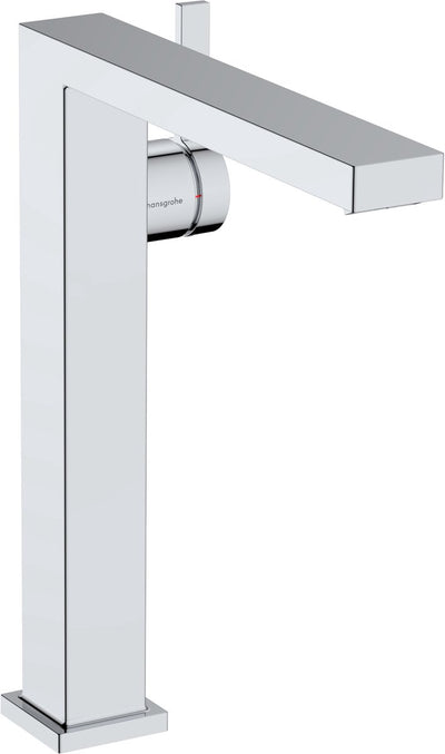 Hansgrohe tecturis e - rubinetto lavabo - funzionamento monocomando - cool start risparmio energetico - senza scarico - misura 240mm - con tappo di scarico - cromo