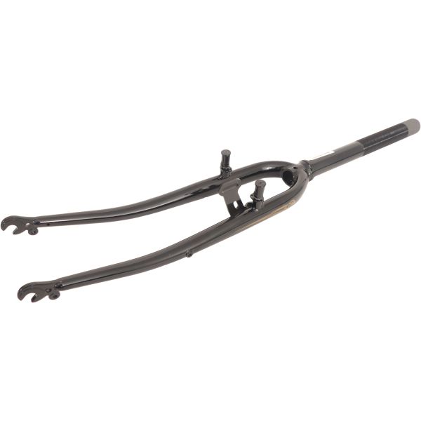 FORK HYBRID 28 con 1 1 8 FORCHIO - V -Brake Remnok e Dynamhaak - Black