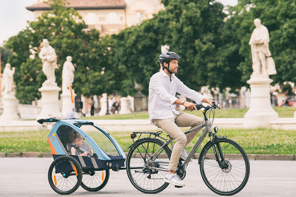 Bellelli kinder fietskar 2 in 1 trailblazer