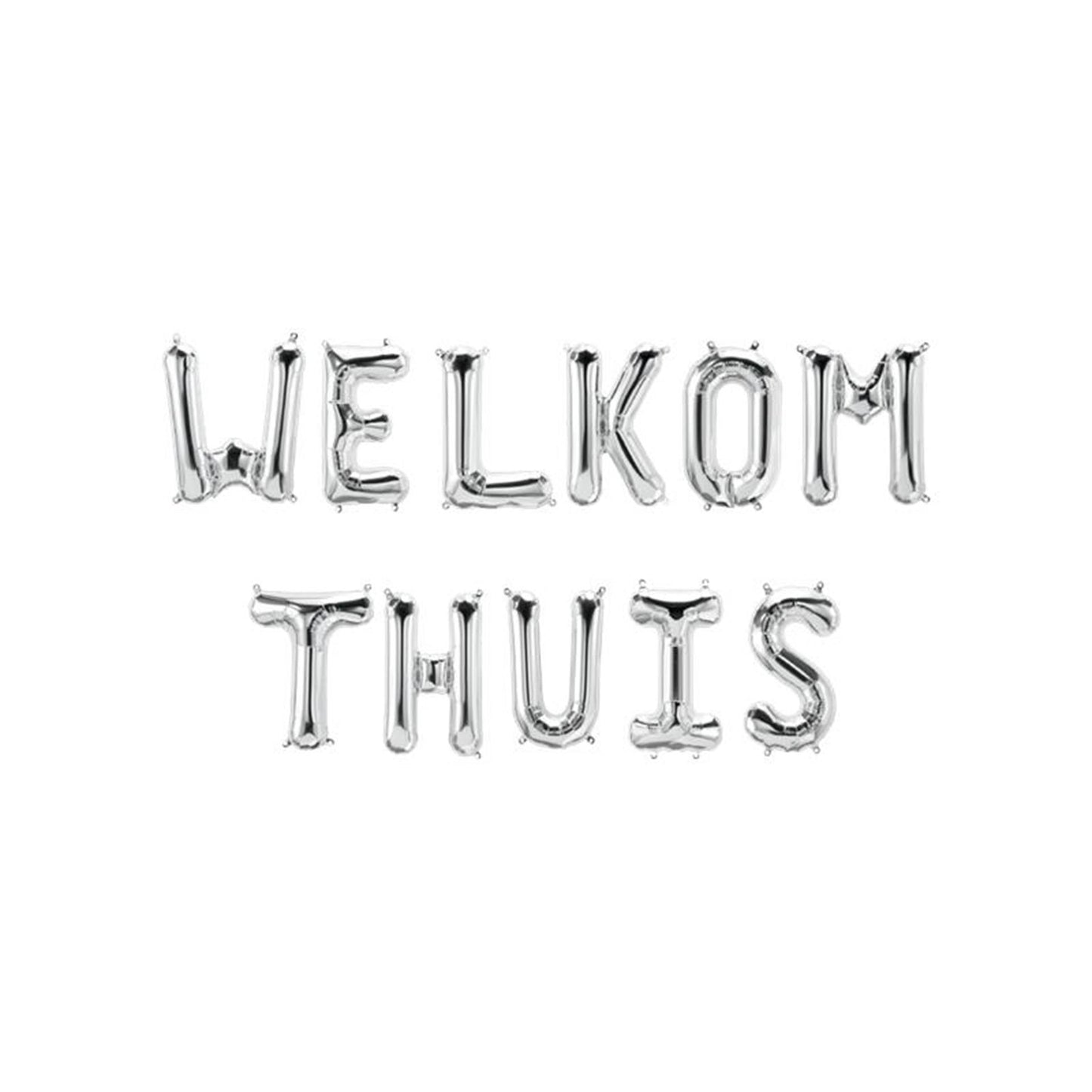 Paperdreams folie ballon slinger - welkom thuis