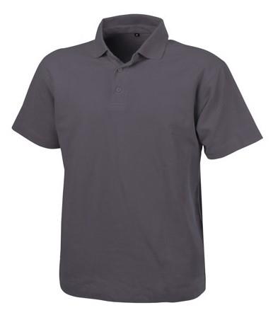 Polo Dassy leon cotone grigio m