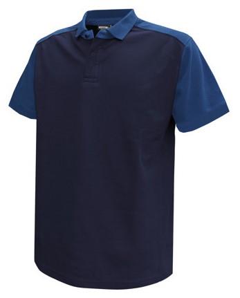 Polo Dassy Cesar cotone navy cobalto l